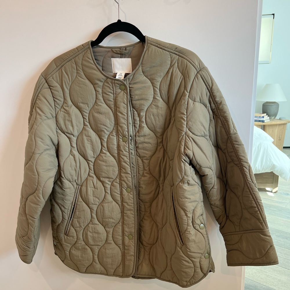 H&M Quilted Lightly Padded Jacket